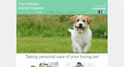 Desktop Screenshot of portchesteranimalhospital.com